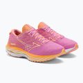 Dámska bežecká obuv Mizuno Wave Rider 26 Roxy cyclamen/white/mockorang 5