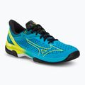 Pánska tenisová obuv Mizuno Wave Exceed Tour 5 AC is blue/bolt2 neon/black