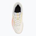 Dámske tenisové topánky Mizuno Break Shot 4 AC snow white/ neon flame/ ghost gray 5