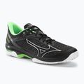 Pánska tenisová obuv Mizuno Wave Exceed Tour 5 CC black / silver / techno green