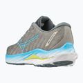 Pánska bežecká obuv Mizuno Wave Inspire 19 gray/jet blue/bolt2neon 9
