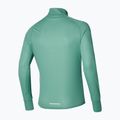 Pánske tričko Mizuno Hybrid Tee mineral blue running longsleeve 2