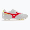 Pánske futbalové topánky Mizuno Morelia II Elite MD white/flery coral2/bolt2 2