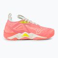 Dámska volejbalová obuv Mizuno Wave Momentum 3 candy coral/black/bolt 2 neon 2