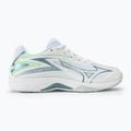 Detská volejbalová obuv Mizuno Lightning Star Z7 JR white/gridge/patinagreen 2