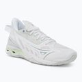 Dámska hádzanárska obuv Mizuno Wave Mirage 5 white/glacial ridge/patinagreen