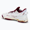 Dámska hádzanárska obuv Mizuno Wave Mirage 5 white/cabernet/mp gold 3