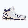 Pánska volejbalová obuv Mizuno Wave Voltage Mid white / blue ribbon / mp gold 2