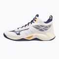 Volejbalová obuv Mizuno Wave Dimension Mid white/blue ribbon/mp gold 8