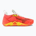 Pánska volejbalová obuv Mizuno Wave Momentum 3 neon flame / black / bolt2 neon 2