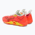 Pánska volejbalová obuv Mizuno Wave Momentum 3 neon flame / black / bolt2 neon 4