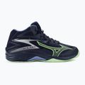 Pánska volejbalová obuv Mizuno Thunder Blade Z Mid evening blue / tech green / lolite 2