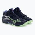 Pánska volejbalová obuv Mizuno Thunder Blade Z Mid evening blue / tech green / lolite 5