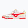 Mizuno Morelia Sala Classic IN white/flery coral2/bolt2 pánske kopačky 8