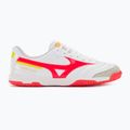 Mizuno Morelia Sala Classic IN white/flery coral2/bolt2 pánske kopačky 2