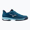 Pánska tenisová obuv  Mizuno Wave Exceed Light 2 AC moroccan blue / white / bluejay 9