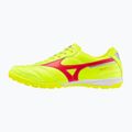Pánske kopačky Mizuno Morelia Sala Elite TF safety yellow/fiery coral 2/galaxy silver 3