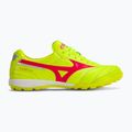 Pánske kopačky Mizuno Morelia Sala Elite TF safety yellow/fiery coral 2/galaxy silver 2