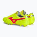 Pánske kopačky Mizuno Morelia II Pro MD safety yellow/fiery coral 2/galaxy silver 3