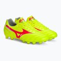 Pánske kopačky Mizuno Morelia II Pro MD safety yellow/fiery coral 2/galaxy silver 4