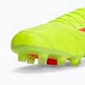 Pánske kopačky Mizuno Morelia Neo IV Β Elite MD safety yellow/fiery coral 2/galaxy silver 9