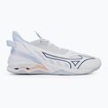 Dámska hádzanárska obuv Mizuno Wave Mirage 5 white/navy peony/peach parfait 2