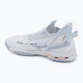 Dámska hádzanárska obuv Mizuno Wave Mirage 5 white/navy peony/peach parfait 3