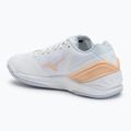 Dámska hádzanárska obuv Mizuno Wave Stealth Neo white/navy peony/peach parfait 3