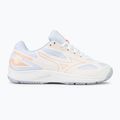 Dámska volejbalová obuv Mizuno Cyclone Speed 4 white/peach parfait/halogen blue 2