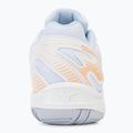 Dámska volejbalová obuv Mizuno Cyclone Speed 4 white/peach parfait/halogen blue 6