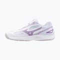 Hádzanárske topánky Mizuno Stealth Star 2 white/patrician purple/quince 8