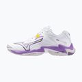 Dámska volejbalová obuv Mizuno Wave Lightning Z8 white/patrician purple/quince 8