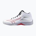 Pánska volejbalová obuv Mizuno Thunder Blade Z Mid white/salsa/black 8