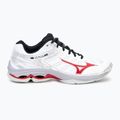 Pánska volejbalová obuv Mizuno Wave Voltage 2 white/salsa/black 2