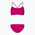 Dámske dvojdielne plavky Nike Essential Sports Bikini pink NESSA211 2