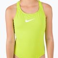 Detské jednodielne plavky Nike Essential Racerback zelené NESSB711-312 7