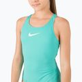 Detské jednodielne plavky Nike Essential Racerback zelené NESSB711-339 4