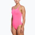 Dámske jednodielne plavky Nike Hydrastrong Solid Fastback hyper pink