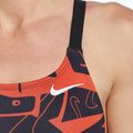 Dámske jednodielne plavky Nike Multiple Print Fastback orange NESSC050-631 8