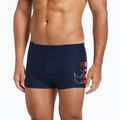 Pánske plavkové boxerky Nike Reflect Logo Square Leg tmavomodré NESSC58344 5