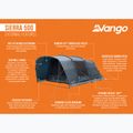 Kempingový stan pre 5 osôb Vango Sierra 500 deep blue 13