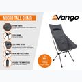 Turistická stolička Vango Micro Tall india ink 9