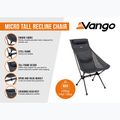 Vango Micro Tall Recline turistické kreslo india ink 5