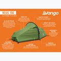 Trekingový stan pre 1 osobu Vango Nevis 100 pamir green 14