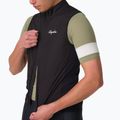 Pánska cyklistická vesta Rapha Core Gilet black/white 3