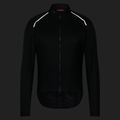 Pánska cyklistická bunda Rapha Brevet Element Wind Jacket black/grey 7