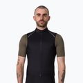 Pánska cyklistická vesta Rapha Brevet Element Wind Gilet black/grey