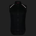 Pánska cyklistická vesta Rapha Brevet Element Wind Gilet black/grey 7