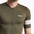 Pánsky cyklistický dres Rapha Core Lightweight Jersey dark green/white 3