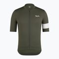 Pánsky cyklistický dres Rapha Core Lightweight Jersey dark green/white 5